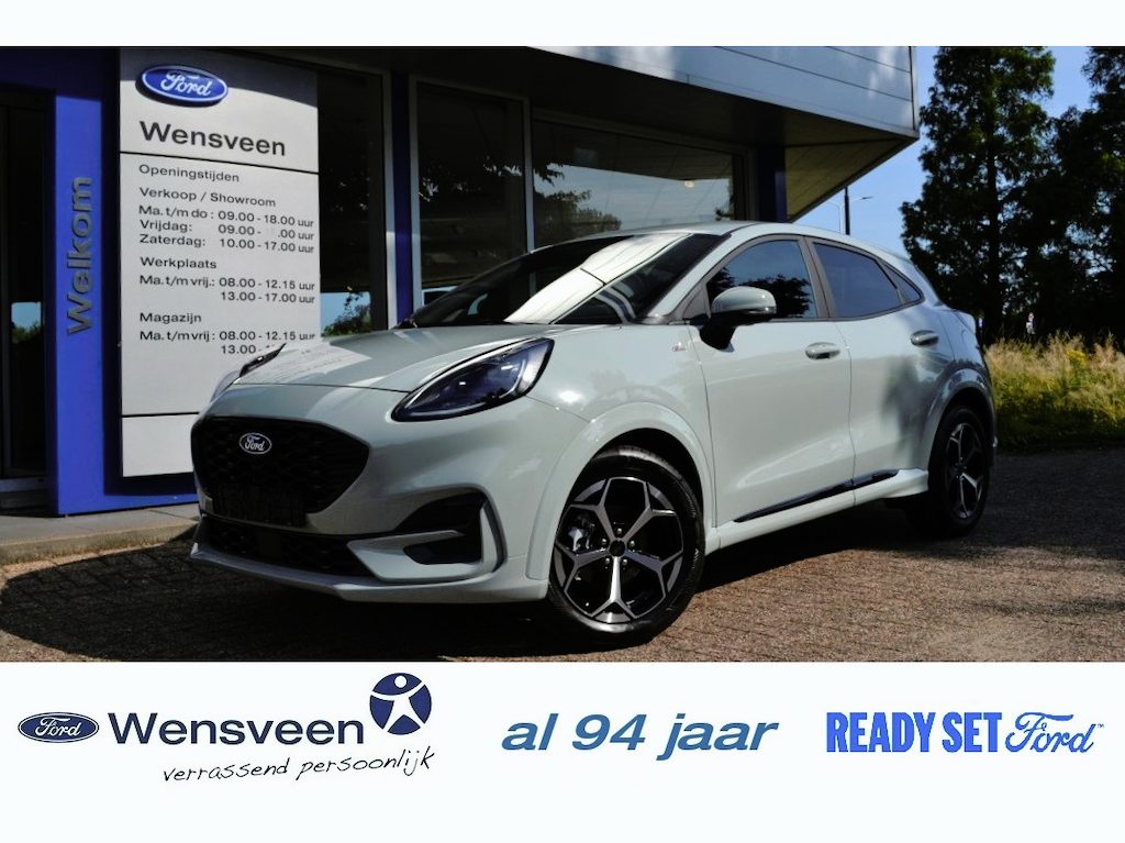Ford Puma 1.0T 125pk ECOBOOST Hybrid ST-Line AUT | VOORRAAD NIEUW, winter pack, comfort pack