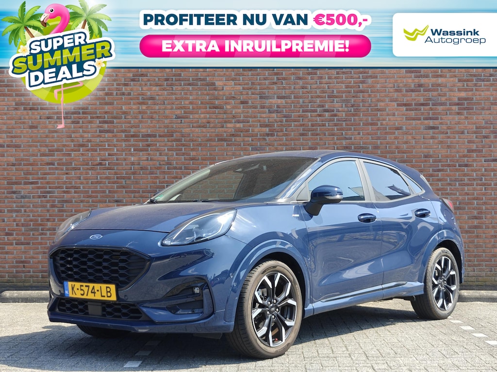 Ford Puma 1.0i Ecoboost Hybrid 125pk ST-Line X | SUMMER DEALS | Adaptive Cruise I Carplay I Navigatie I Camera I