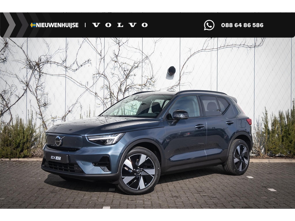 Volvo EX40 Single Motor Plus Europa 70 kWh | Harman Kardon Audio | BLIS | Adaptieve Cruise Control | Stoelverwarming Voor & Achter | Stuurverwarming | Warmtepomp | Parkeersensoren Voor en Achter |