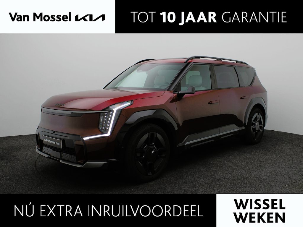 Kia EV9 GT-Line AWD 99.8 kWh | 384 PK | LED Matrix | LM Velgen 21" | Pano Dak | Head-Up | 7 Zits | Massagestoel | 360 Camera | Leder | VOORRAAD |