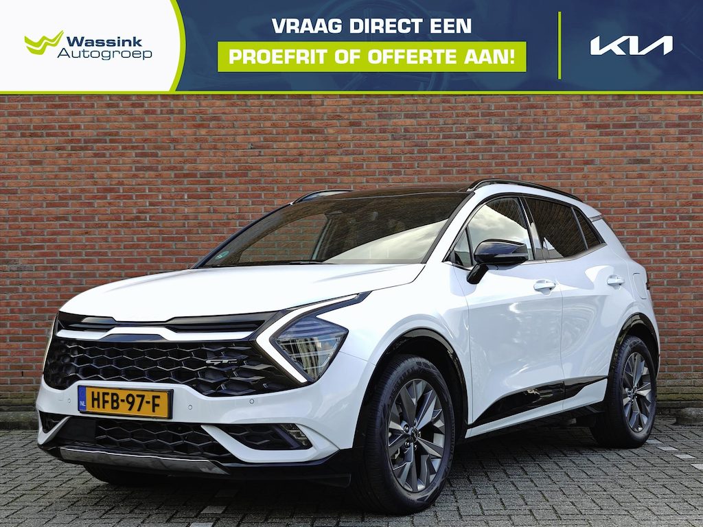 Kia Sportage 1.6 T-GDi 230pk Hybrid AT6 GT-Line | Navigatie | | Climate Control | Adaptive Cruise Control | Sensoren Voor & Achter | Camera Achter |