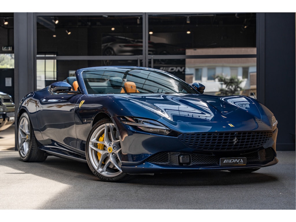 Ferrari Roma Spider Full Carbon Blu Sera JBL Alcantara 3.9 V8 Spider Out of Range Colour