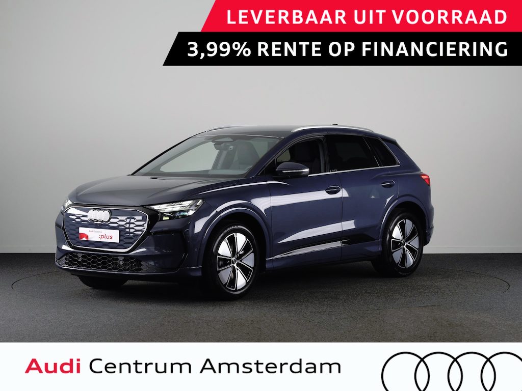 Audi Q4 e-tron Advanced edition 82 kWh 286 PK | Techniekpakket plus | Privacy glas | Trekhaak | Exterieurdetails carross.kleur |