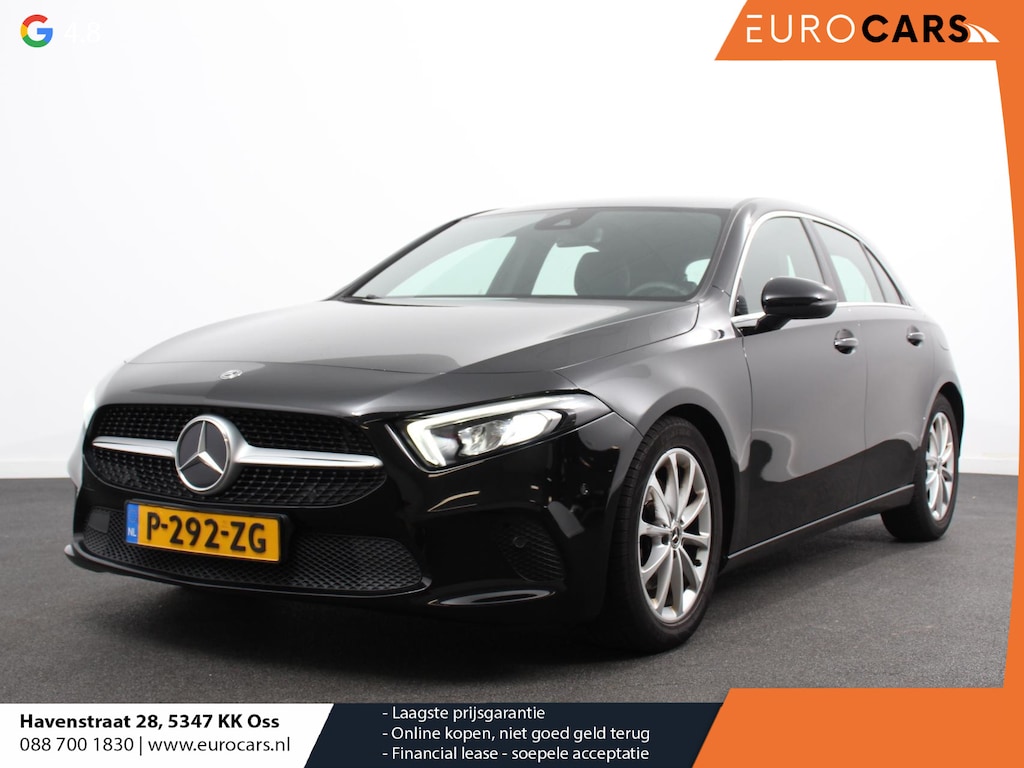 Mercedes-Benz A-klasse 200 163pk Automaat Advantage Proressive Style Navigatie Virtual Cockpit Climate control Half leder Camera Parkeer Sensoren Lichtmetalen Velgen Cruise Control Stoelverwarming
