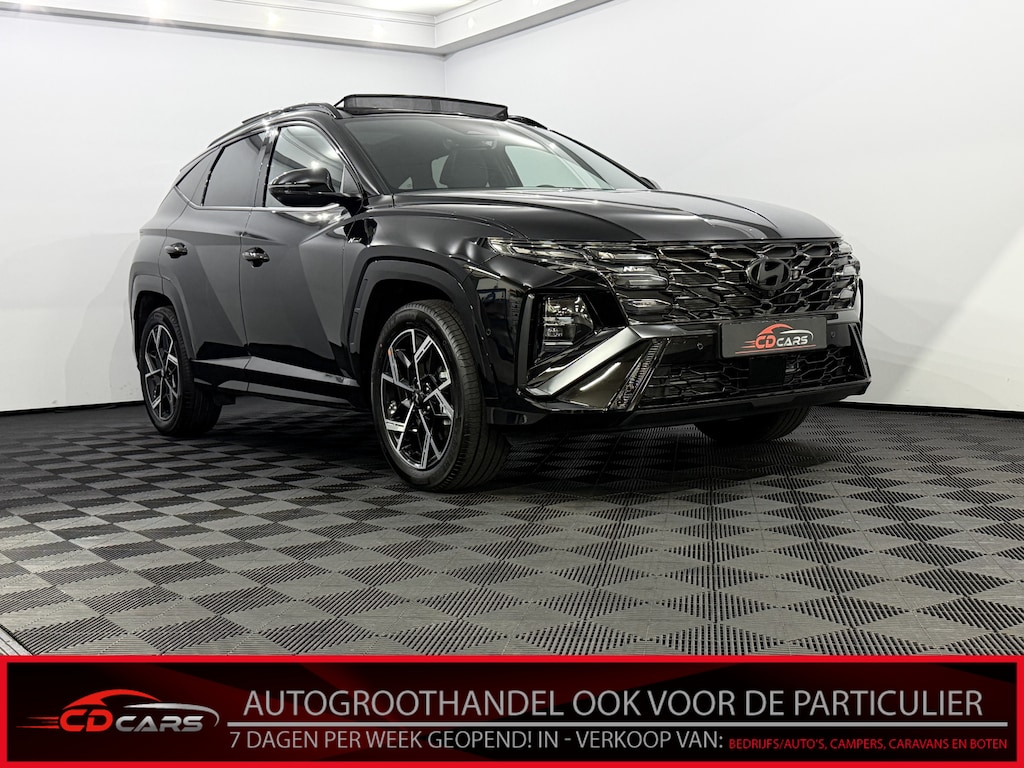 Hyundai Tucson 1.6 T-GDI PHEV N Line Sky 4 AWD Plug-in Pano, 360 Camera, Navi, Head-up display, Memory stoelen, Keyless start, Elektrische achterklep, Stoelverwarming, 5 jaar