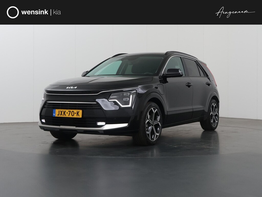 Kia Niro Hybrid 1.6 GDi PHEV DynamicPlusLine Edition | 18” lichtmetalen velgen | Elektrisch verstelbare bestuurdersstoel | Stoel/Stuurwielverwarming | LED Koplampen | Elektrisch bedienbare achterklep |