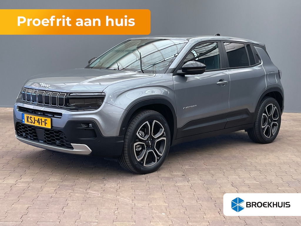 Jeep Avenger Summit 54 kWh 18"Lichtmetaal | Adaptive Cruise | Climate Controle | Keyless Start | Carplay | LED | Digitaal Dashboard | Achteruitrijcamera | Airco (automatisch) | Cruise control adaptief