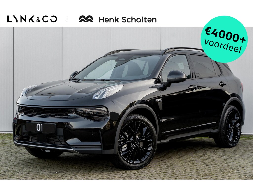 Lynk & Co 01 276PK More | Trekhaak afneembaar | 360 Graden Camera | Harman Kardon | Panoramadak | Elektrisch bedienbare voorstoel met geheugen | Keyless Entry | Getint glas | Adaptieve Cruise Control | Dodehoekassistent | Sfeerverlichting | Stuurwielverwarming | Stoelverwarming
