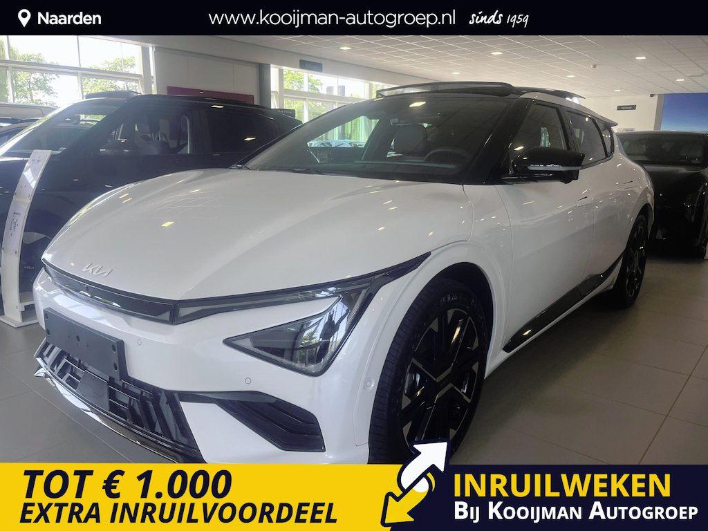 Kia EV6 GT-Line 84 kWh Nieuw op voorraad!!  Nu € 2000,- extra inruil!!