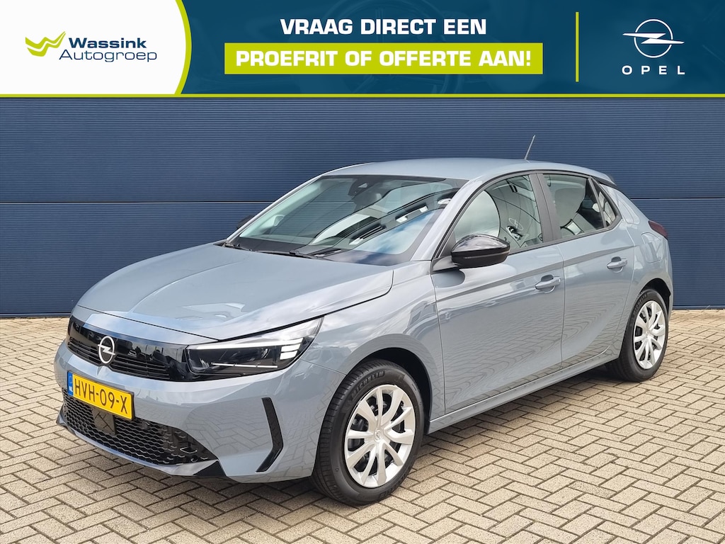 Opel Corsa-e Electric 51kWh 156pk Edition | VOORRAAD VOORDEEL | Long range | Stoel en Stuur verwarming | Climate Control | Apple Carplay | Warmtepomp | Direct Leverbaar |