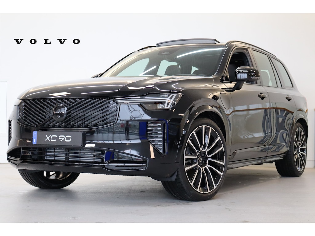 Volvo XC90 T8 405PK AWD Ultra Black Edition | Executive Edition | Gelamineerd Glas | 22" | Massage/ventilatie | HUD | B&W Audio