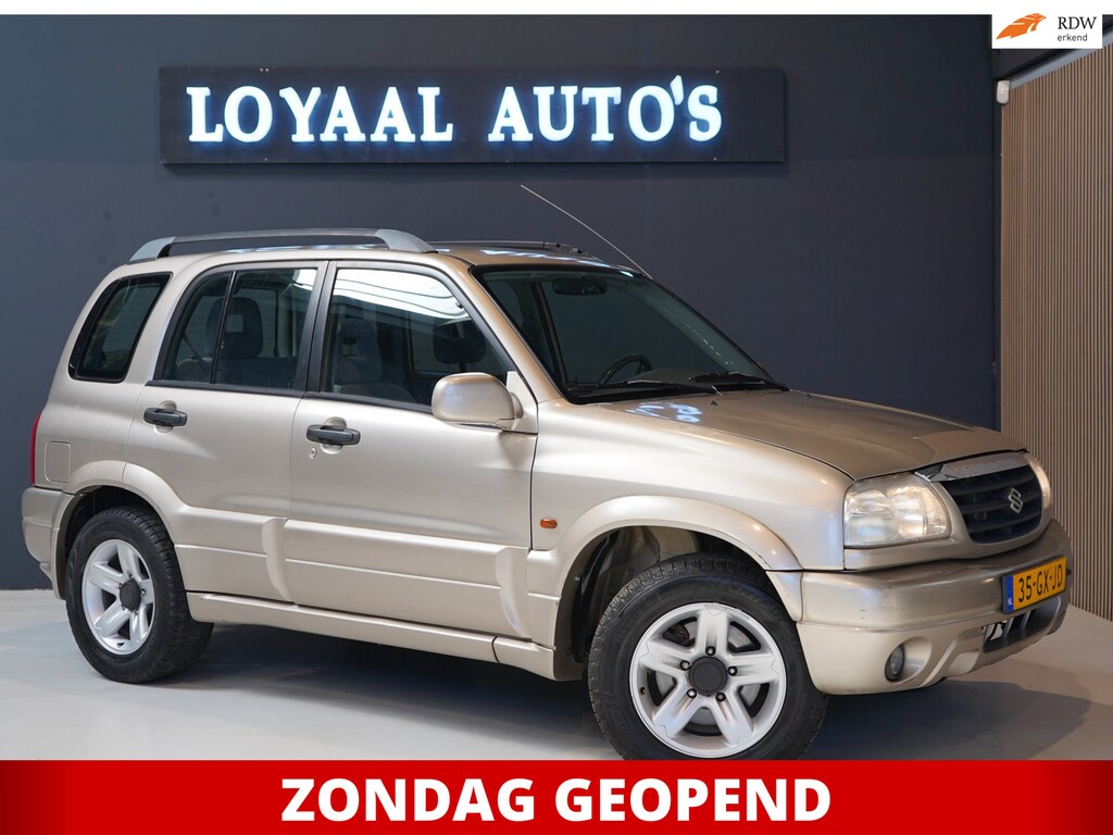 Suzuki Grand Vitara 2.0 | AIRCO | ELEK.RAMEN | APK |4X4|TREKHAAK .