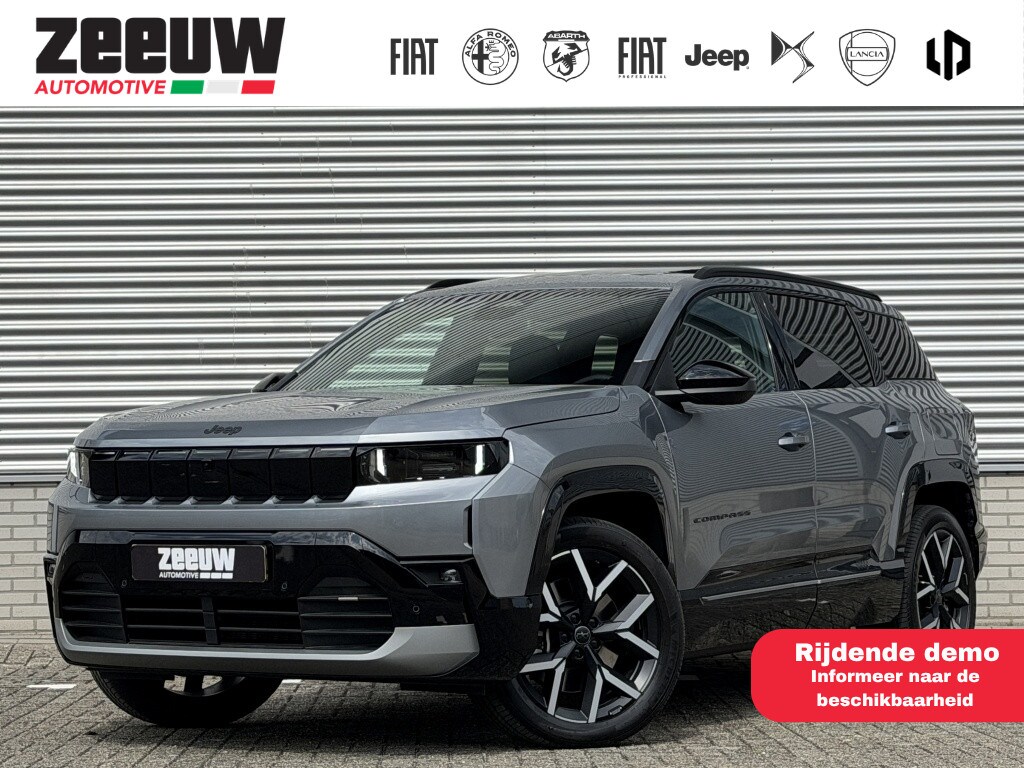Jeep Compass First Edition 74 kWh | Schuifdak | Premium | 360cam | 20"