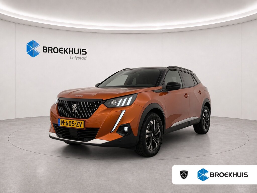 Peugeot 2008 1.2 PURETECH 130PK GT PACK AUTOMAAT / NAVI / LEDER / CLIMA / PDC / 17" LMV / CAMERA / AFN. TREKHAAK / ADAPT. CRUISE / KEYLESS / FULL-LED  !!