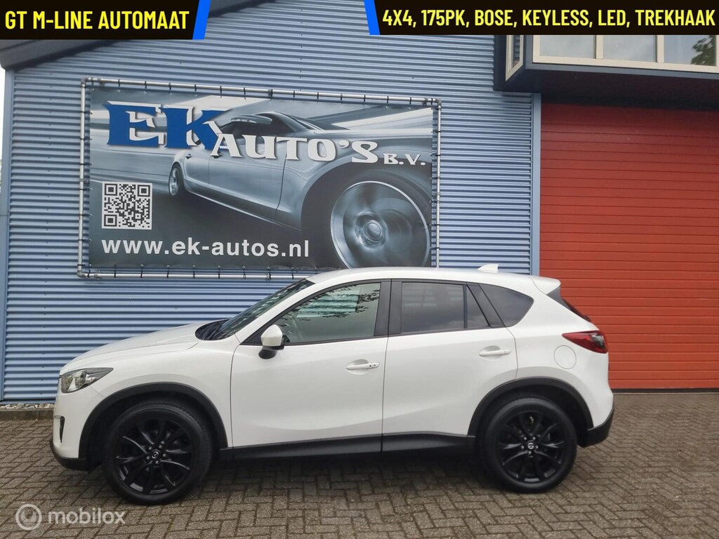 Mazda CX-5 2.2D HP GT-M 4WD 175pk Automaat. Bose,19inch, Led