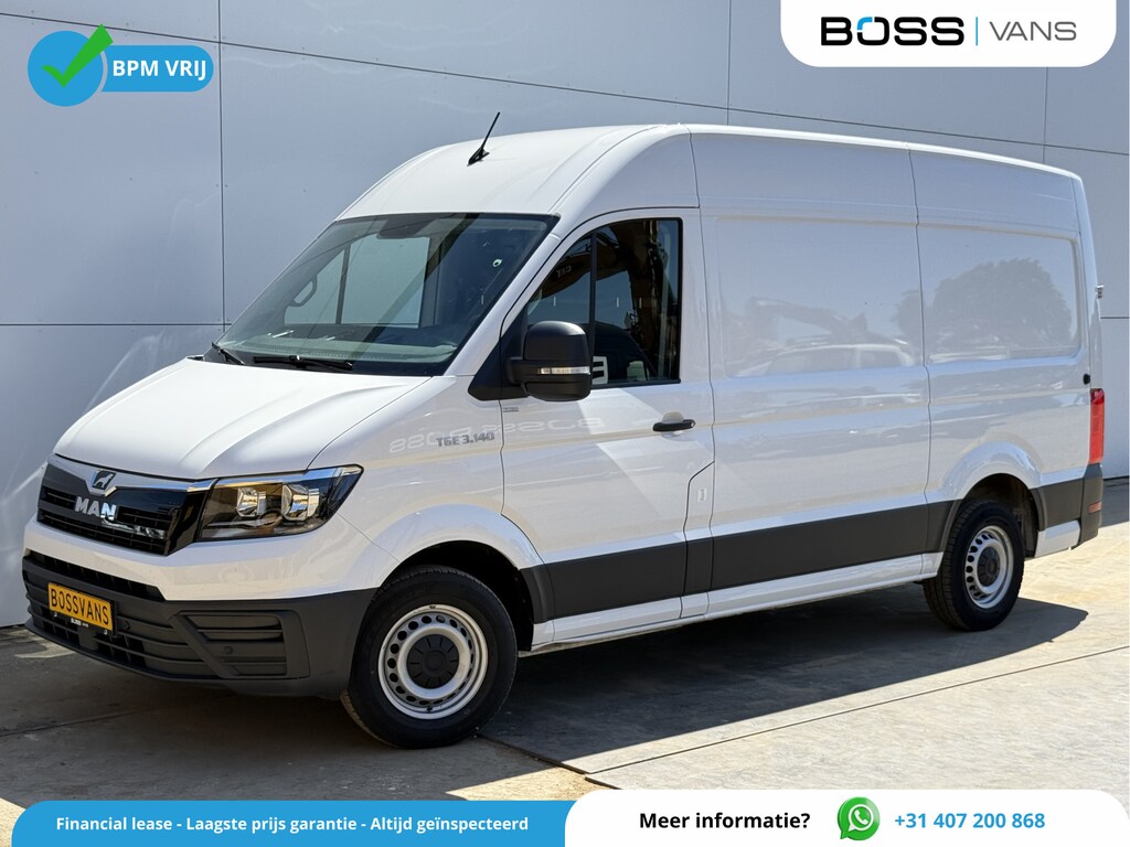 MAN TGE 3.140 2.0 TDI Automaat L3H3 Airco Cruise Control Carplay Camera Parkeersensoren V+A