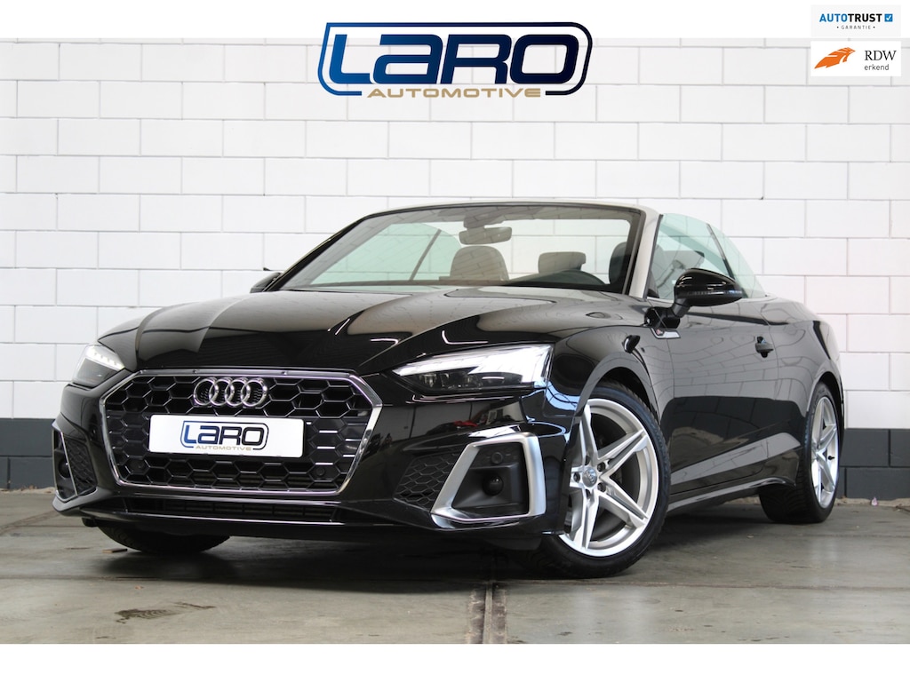 Audi A5 Cabriolet 40 TFSI 190pk 3x S Line | Facelift Matrix Camera Sfeer Stoelver. Cruisecontrol