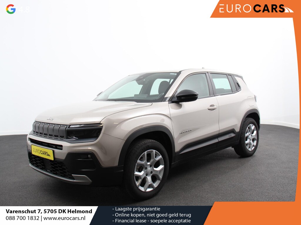 Jeep Avenger 1.2 e-Hybrid Altitude Automaat Climate control Adaptieve cruise control Led Achteruitrijcamera Parkeersensoren achter Lichtmetalen velgen Apple Carplay/ Android Auto