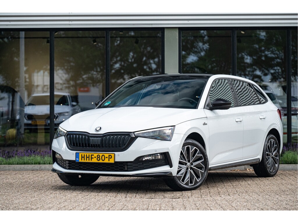 Skoda Scala 1.0 TSI DSG Monte Carlo | Pano | Camera | Stoelverw. | Active Info | Moon Wh. Met.