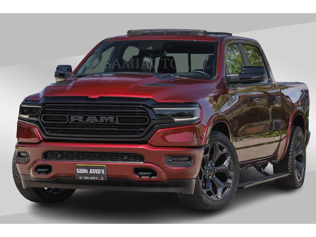Dodge Ram DELMONICO | LIMITED NIGHT 5.7 V8 | BOM VOL | HUD | LUCHTVERING | MEEST LUXE DUBBELE CABINE | 5 PERSOONS | ROYALE STOELEN MET LUXE BEKLEDING | DC | GRIJSKENTEKEN | Z.G.A.N | EERSTE EIGENAAR | ORIGINELE NEDERLANDSE AUTO | | De specialist in Amerikaanse pick‑ups in Nederland en Europa.