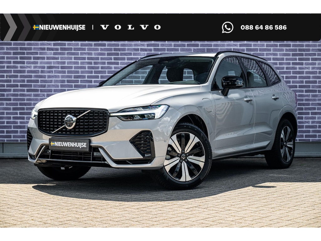 Volvo XC60 2.0 T6 Plug-in hybrid AWD Plus Dark | Adaptieve cruise control | 360° camera | Trekhaak | Stoel- en stuurverwarming | Dode hoek detectie BLIS | Panorama dak | All season banden | Google Auto |