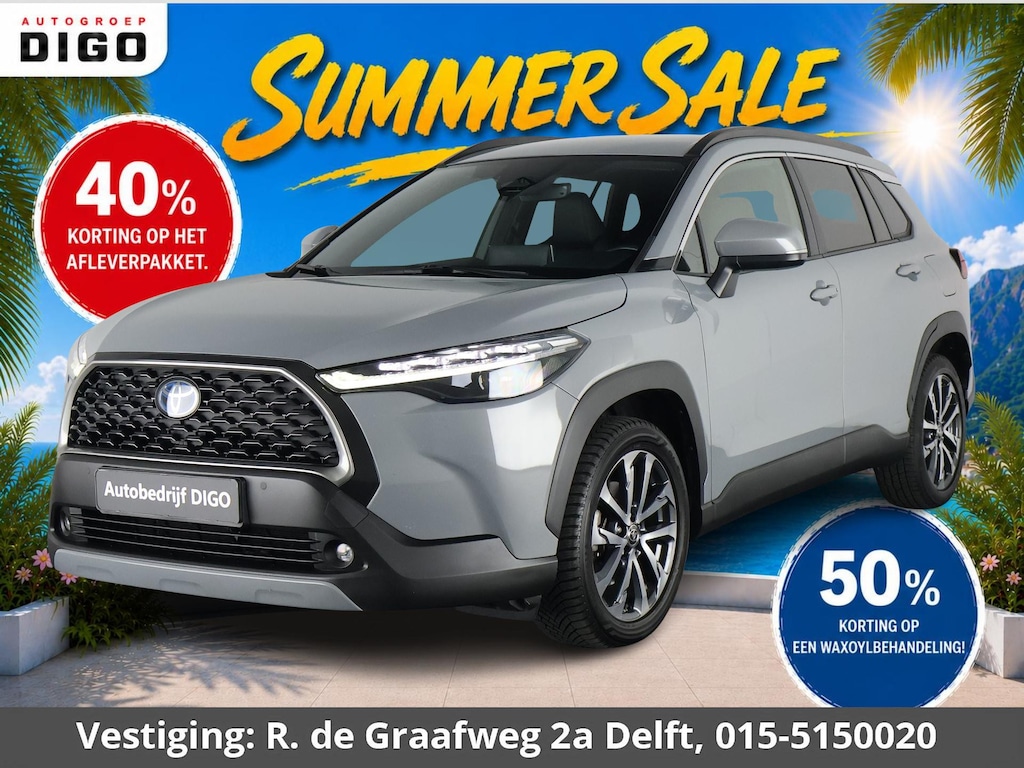 Toyota Corolla Cross 2.0 High Power Hybrid First Edition | Apple Carplay & AndroidAUTO | Stoelverwarming | BSM | Elektrische kofferbak |