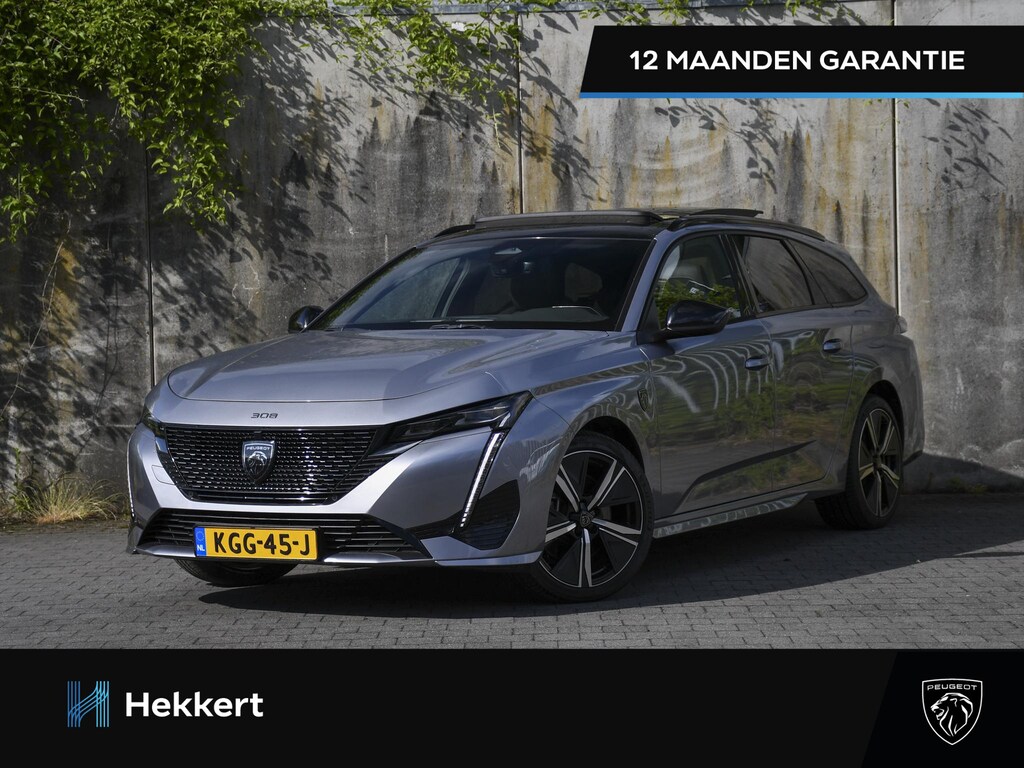 Peugeot 308 SW GT 1.6 Plug-in Hybrid 225pk Automaat PANO | 18''LM | ADAPT. CC | DODE HOEK | STANDKACHEL | CAMERA | DAB