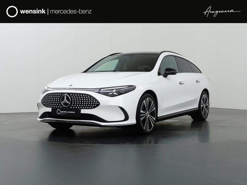 Mercedes-Benz CLA Shooting Brake 250+ Business Solution Luxury 85.5 kWh | Panoramadak | Nightpakket | 19"LM velgen | Dodehoekassistent | Trekhaak |