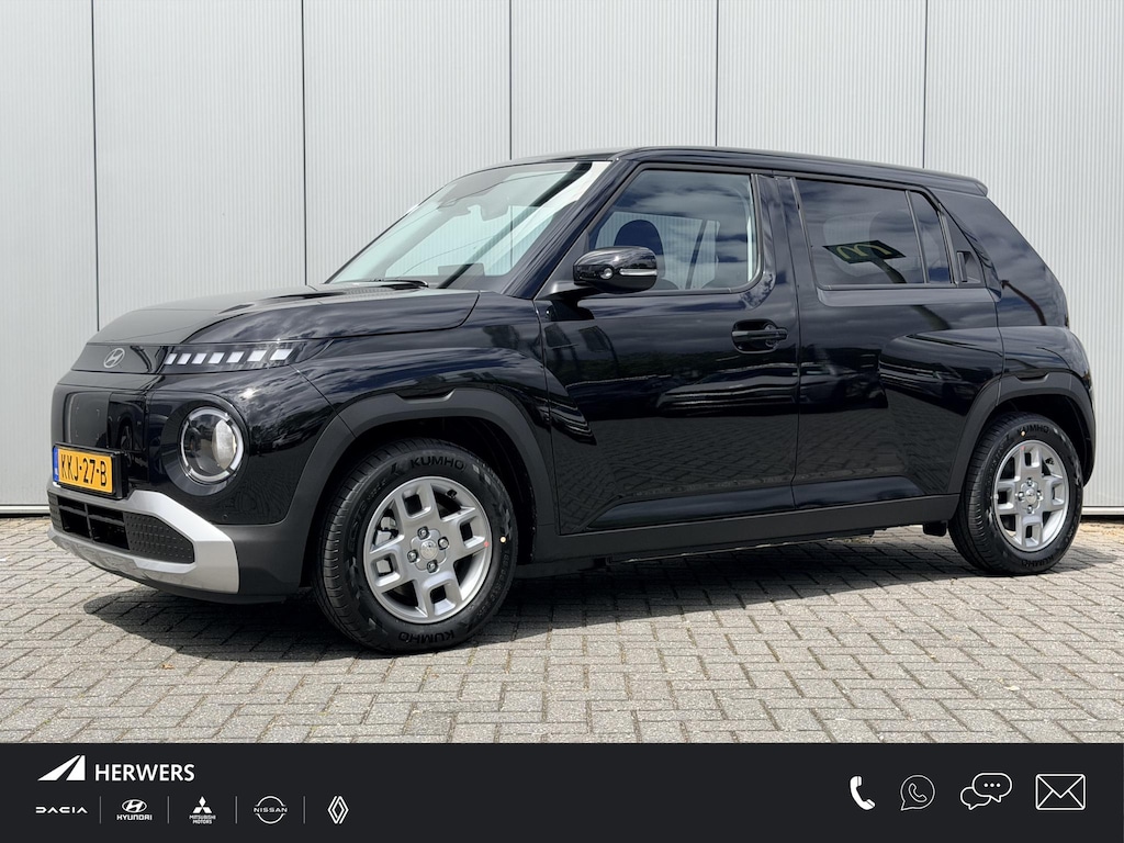 Hyundai Inster Pulse 49 kWh / Demo Deal / 370 KM WLTP / Dynamische Navigatie / Achteruitrijcamera / Climate Control / Adaptive Cruise Control / Verschuifbare Achterbank / Leder Stuurwiel / 15 Inch Lichtmetaal /