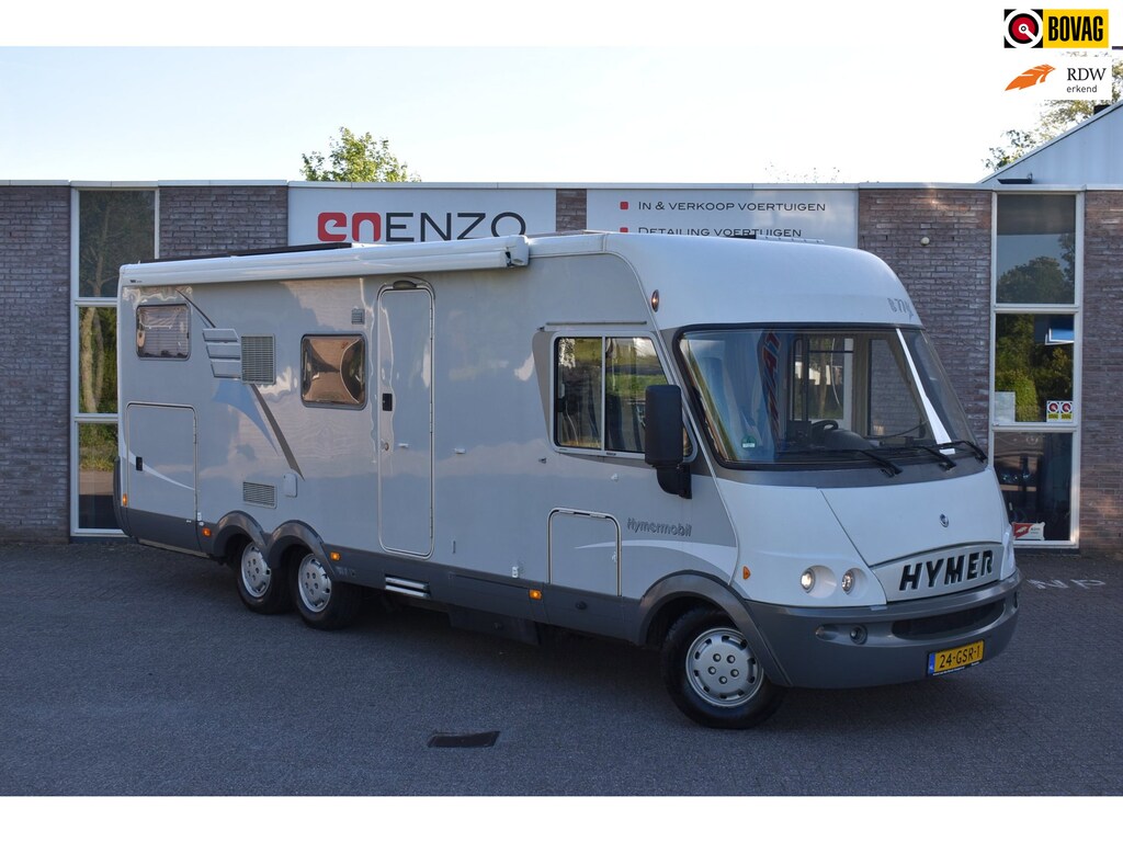 HYMER B 774 Eriba Zelfvoorzienend Lithium Zonnepanelen