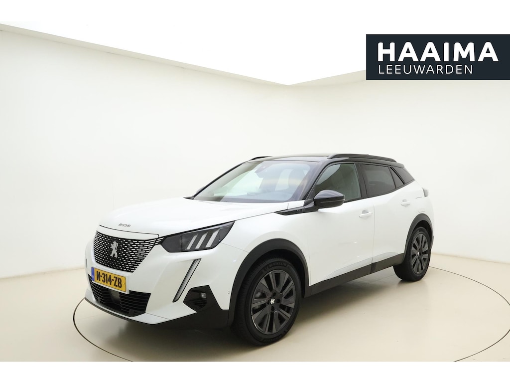 Peugeot e-2008 EV GT Pack 50 kWh SOH 91,25% l 1e Eigenaar l Alcantara l Schuif-Kanteldak l Full-LED l Apple Carplay & Android Auto l DAB l Bluetooth l Keyless l Navigatie