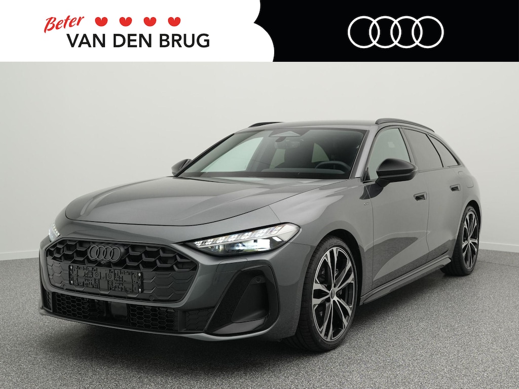 Audi A5 Avant S Edition 2.0 e-hybrid 299 PK quattro | Fabrieksgarantie t/m 09-10-2030 | Stoelverwarming | Trekhaak | Elek. Achterklep | Navigatie | Adaptieve Cruise Controle |