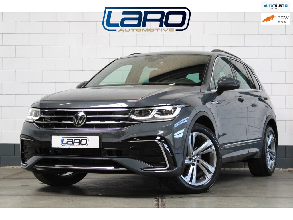 Volkswagen Tiguan 1.5 TSI R-Line | IQ.Lights 360 Cam HuD Sfeer Keyless CarPlay Elek kofferklep