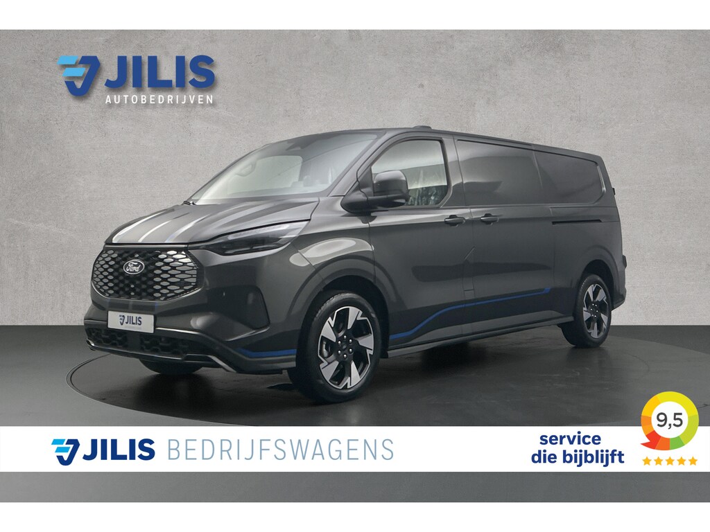 Ford Custom E-Custom 340 L2 71KWh Sport | 2x schuifdeur | 3-zitplaatsen | Stoelverwarming