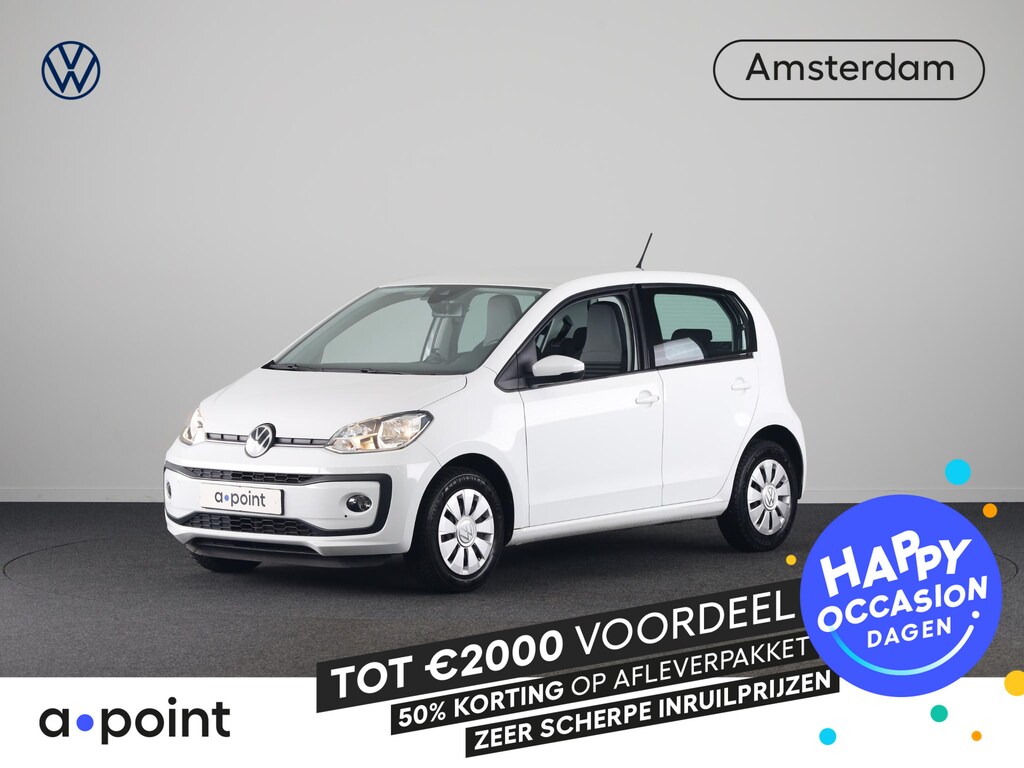 Volkswagen Up! 1.0 Move Up! 65 pk | Navigatie via App | Parkeersensoren achter | Achteruitrijcamera | Cruise control | Stoelverwarming |