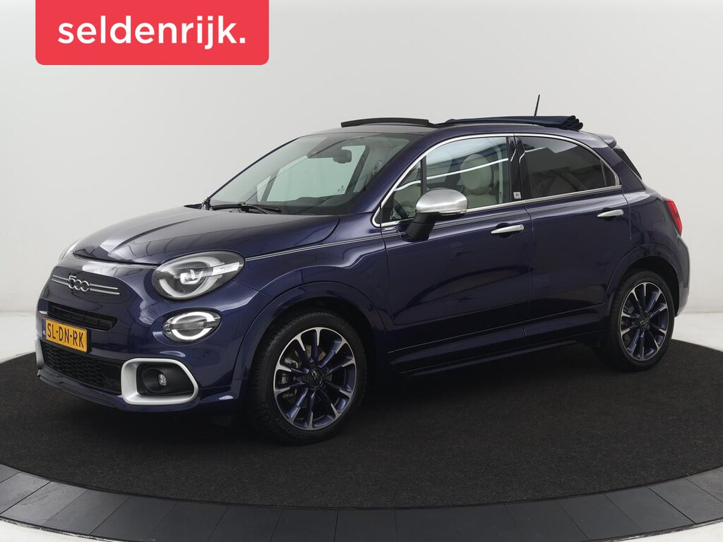 Fiat 500X 1.5 MHEV Yacht Club Capri | Vouwdak | Leder | Adaptive cruise | Camera | Carplay | Navigatie | Climate control | Keyless | Cabrio | Automaat