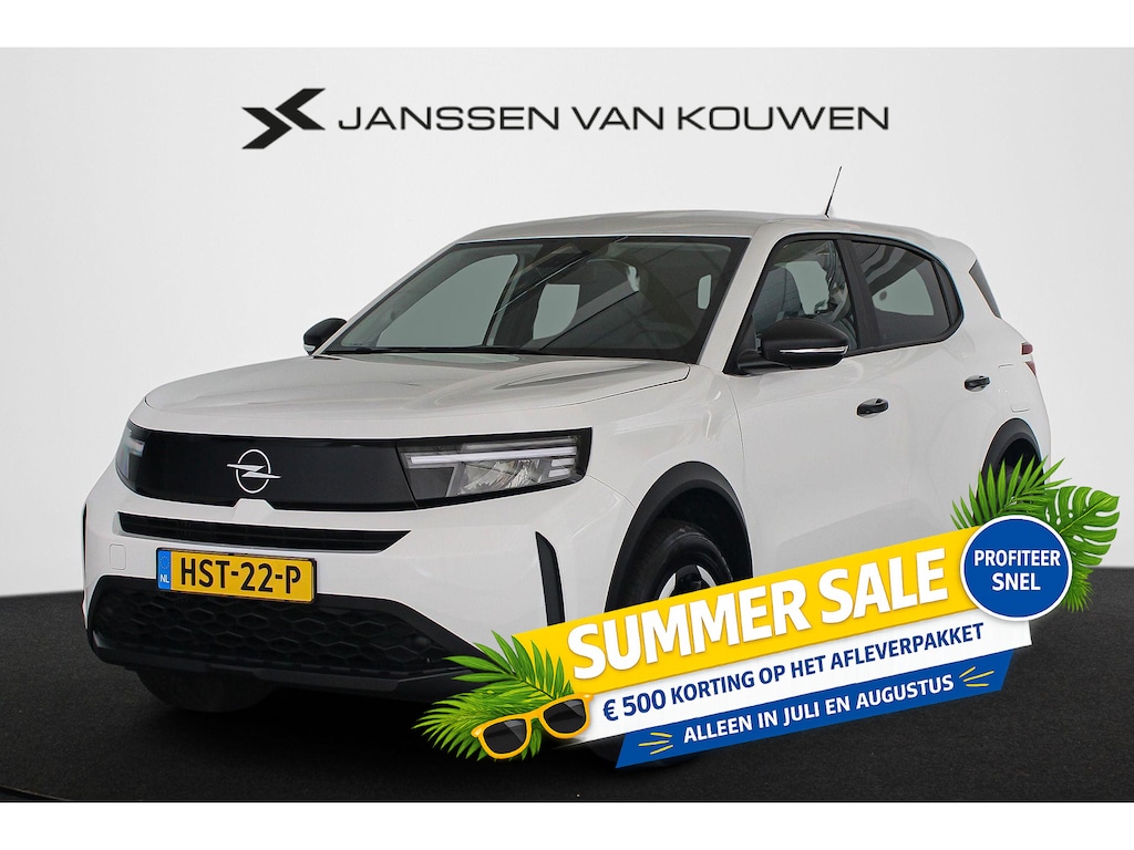 Opel Frontera 1.2 Turbo Hybrid Edition Achteruitrijcamera Apple CarPlay Navigatie