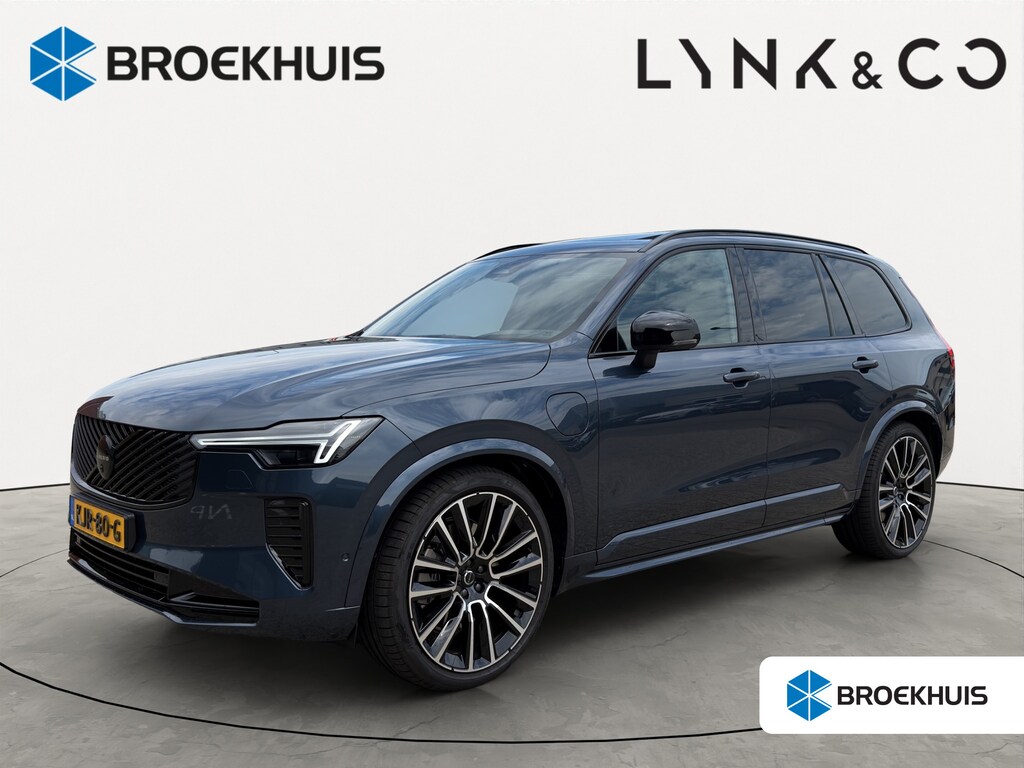 Volvo XC90 2.0 T8 Plug-in hybrid AWD Ultra Black Ed. Exec. Trekhaak | Stoel ventilatie en verwarming | Panoramadak | Luchtvering | 360 Camera |