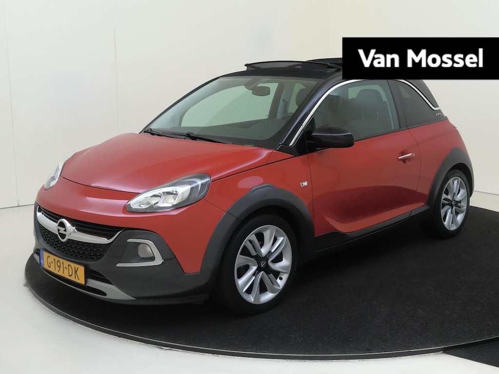 Opel Adam 1.0 Turbo Rocks BlitZ Blitz-pakket | airco automatisch | Apple Carplay/Android Auto | cruise control | elektrisch vouwdak | lichtmetalen velgen |