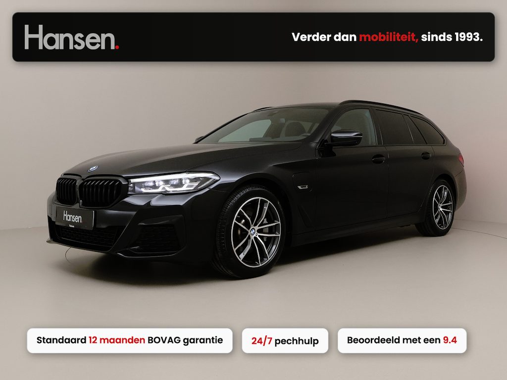 BMW 5-Serie Touring 530e xDrive M-Sport I Shadowline I Leder I 360 Camera I Luchtvering achter