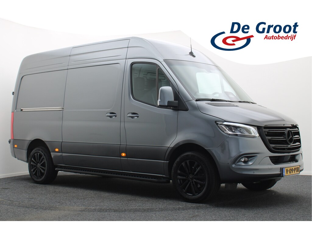 Mercedes-Benz Sprinter 317 CDI Automaat L2H2 Pro 3-Zits, Airco, Cruise, Camera, Navigatie, Bluetooth, PDC, Trekhaak, 18''