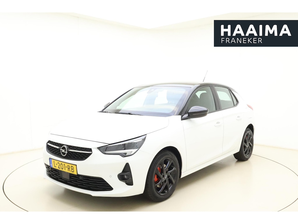 Opel Corsa 1.2 GS Line 100pk | Navigatie | Climate Control | Camera | Lichtmetalen Velgen | Zwart Dak | Keyless Start - Entry | Navigatie