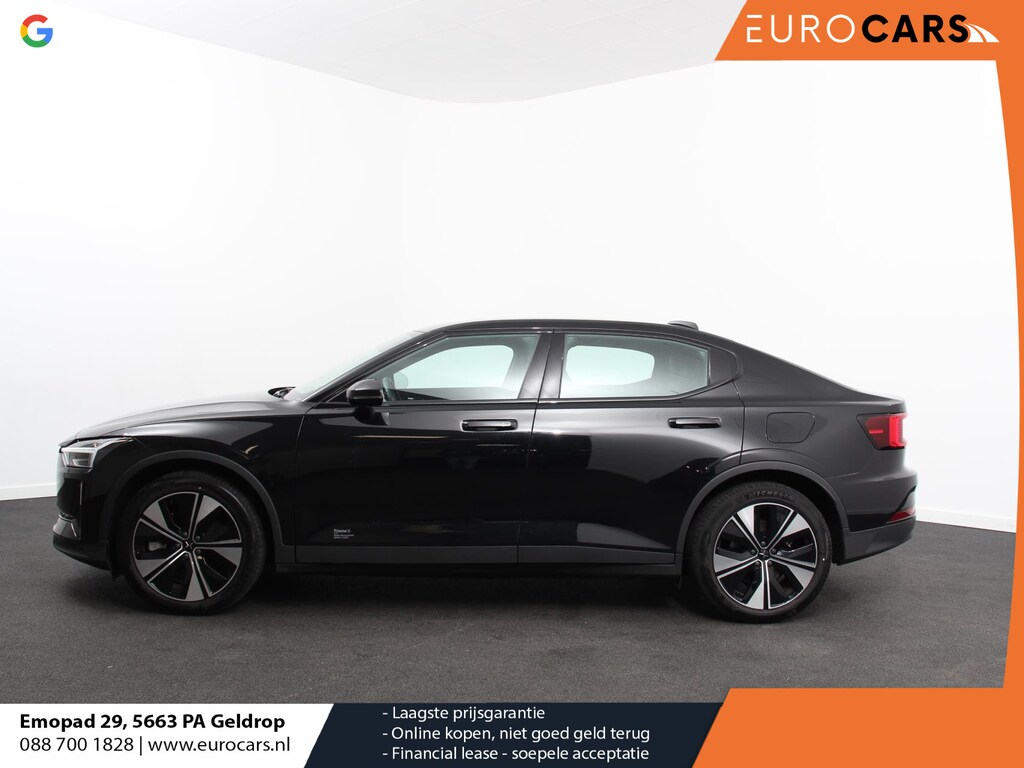 Polestar 2 Standard Range Single Motor 69 kWh DEMO ! 360* Camera Dab Led Verwarmde voorstoelen Navigatie Apple Carplay/Android Auto Climate Control Parkeer sensoren Panoramadak Keyless Stuurverwarming