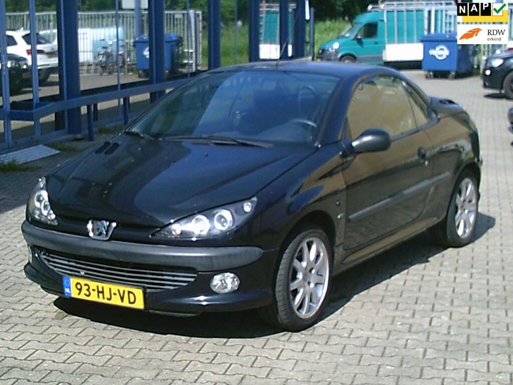 Peugeot 206 CC 2.0-16V Cabrio Apk 23-4-2027 Stuurbekr LM-Velgen