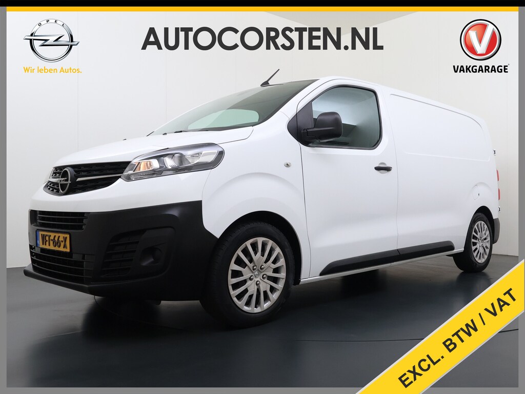 Opel Vivaro 2.0CDTI 123PK AUT-8 L2 3-Persoons Sortimo Inbouwkasten/lades Euro 6 Airco Cruise Control Bluetooth Pdc Betonplex Vloer Schuifdeur Wandbetimmering Dealeronderhouden 1e Eigenaar Origineel Nederlandse Auto