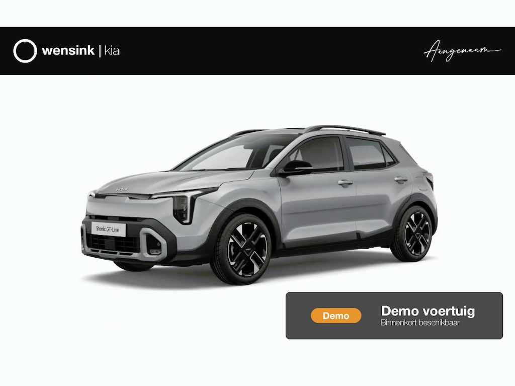 Kia Stonic 1.0 T-GDi MHEV GT-Line | Panoramaschuifdak | Dodehoekassistentie | Ambient Lightning | Climate control | GT-Line bekleding |