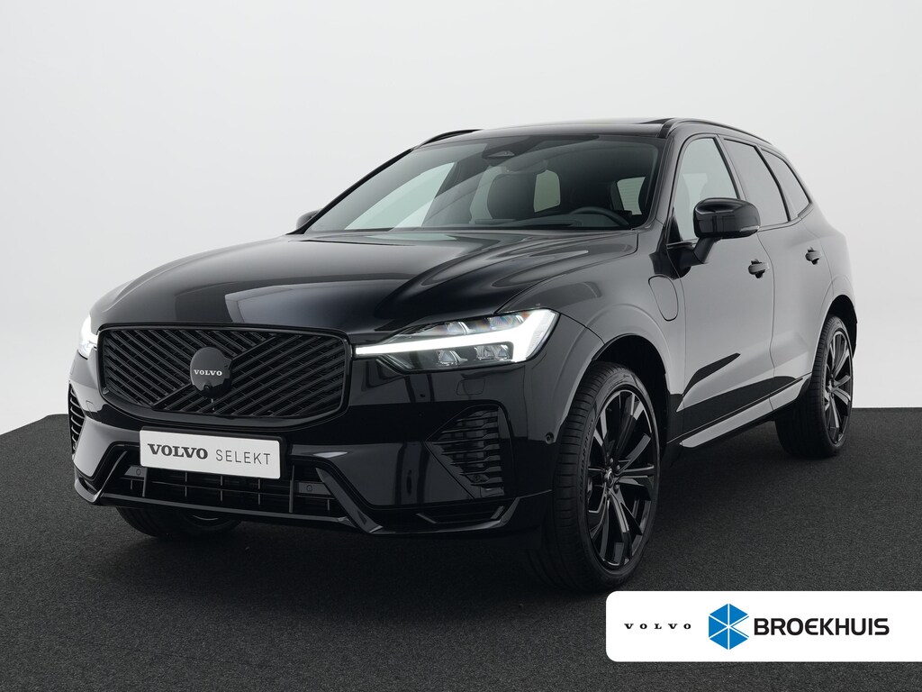 Volvo XC60 T6 Recharge AWD Plus Black Edition | Facelift | Nappa Leder | Head-Up | 360° | Harman/Kardon | Panoramadak | Trekhaak | Stoelventilatie | Adaptive Cruise | BLIS