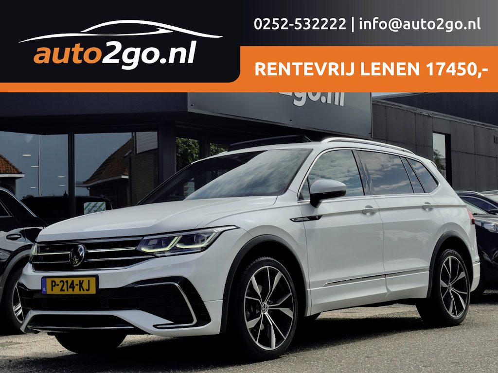 Volkswagen Tiguan Allspace 1.5 TSI AUT7 3X R-LINE 7PERS PANODAK NAVI CAMERA DIGI-DASH APPLE-CARPLAY HEAD-UP LED LMV PDC