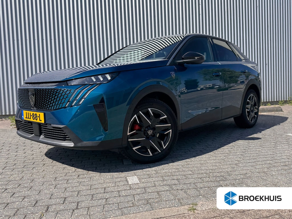 Peugeot 3008 1.2 Hybrid 136PK GT Automaat | Stoel + Stuurverwarming | Camera | Elektrische Achterklep | Apple Carplay / Android Auto (Draadloos) | Navigatie | Sfeerverlichting | Keyless | | Cruise control adaptief met Stop&Go | DAB ontvanger | Elektrische ramen voor