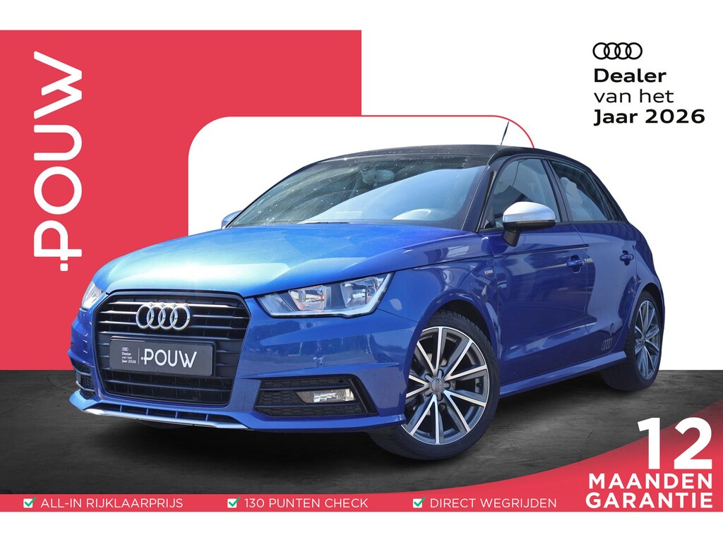 Audi A1 Sportback 1.0 TFSI 95pk Advance Sport | Stoelverwarming | Trekhaak | Parkeersensoren Achter | Navigatie | Cruise Control | Sportstoelen